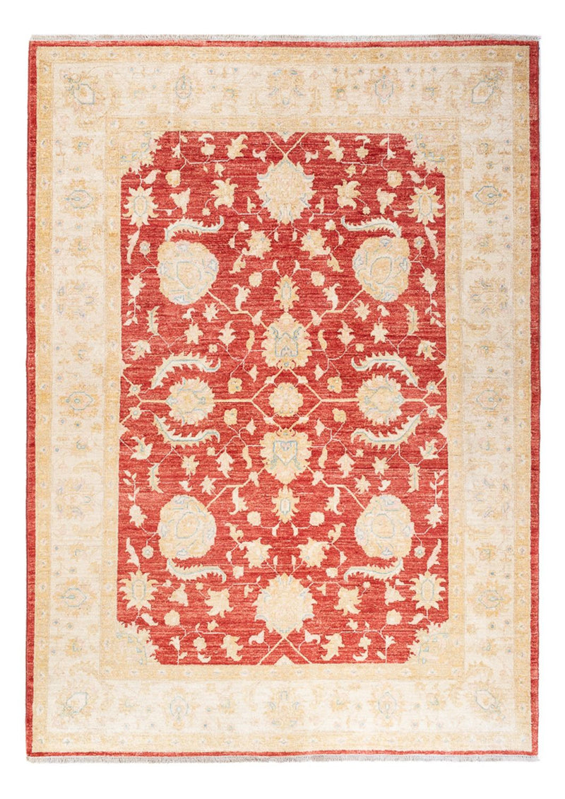 Ziegler Teppich - 233 x 170 cm - rot