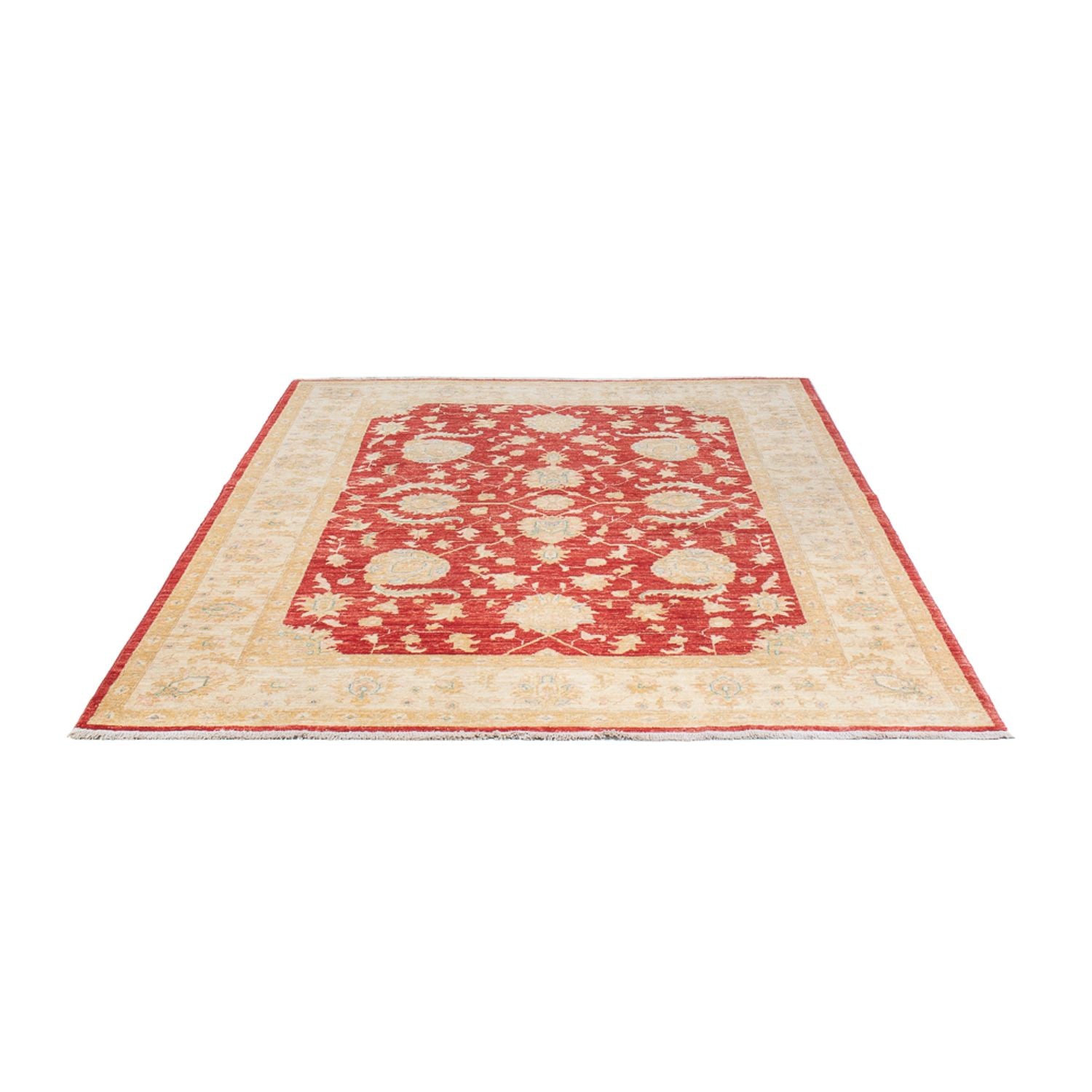 Ziegler Teppich - 233 x 170 cm - rot