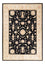 Ziegler Teppich - 242 x 168 cm - schwarz