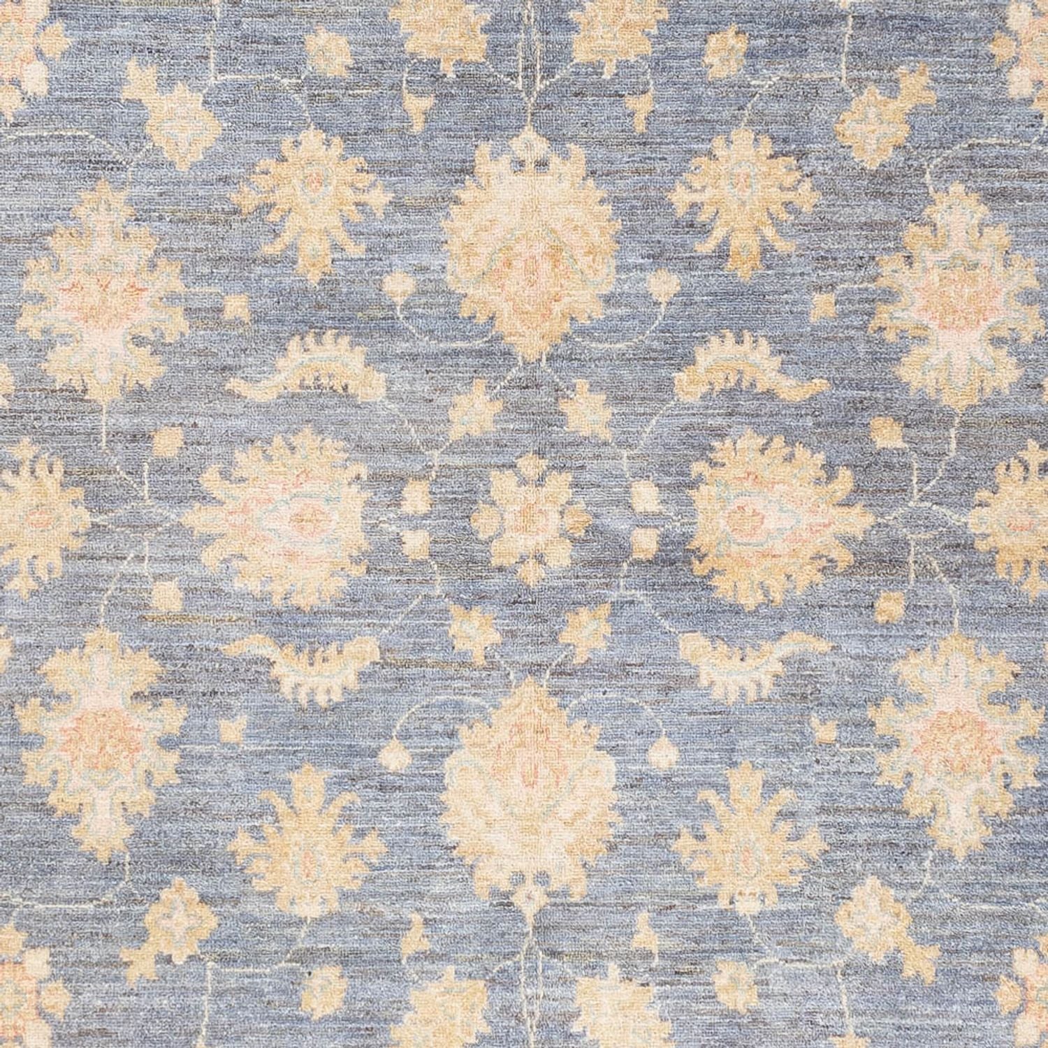 Ziegler Teppich - 248 x 170 cm - seeblau