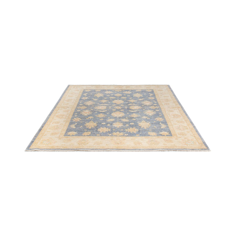 Ziegler Teppich - 248 x 170 cm - seeblau