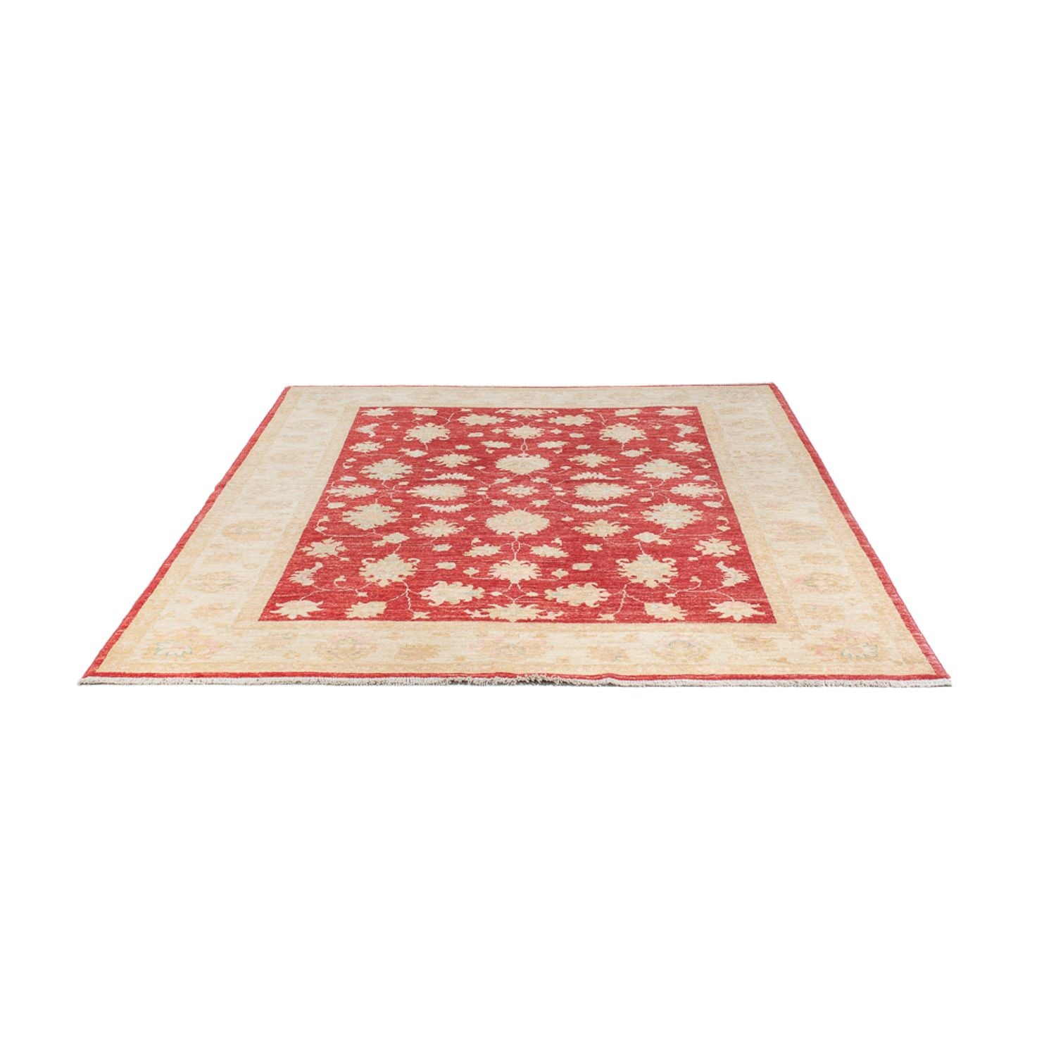 Ziegler Teppich - 239 x 168 cm - rot