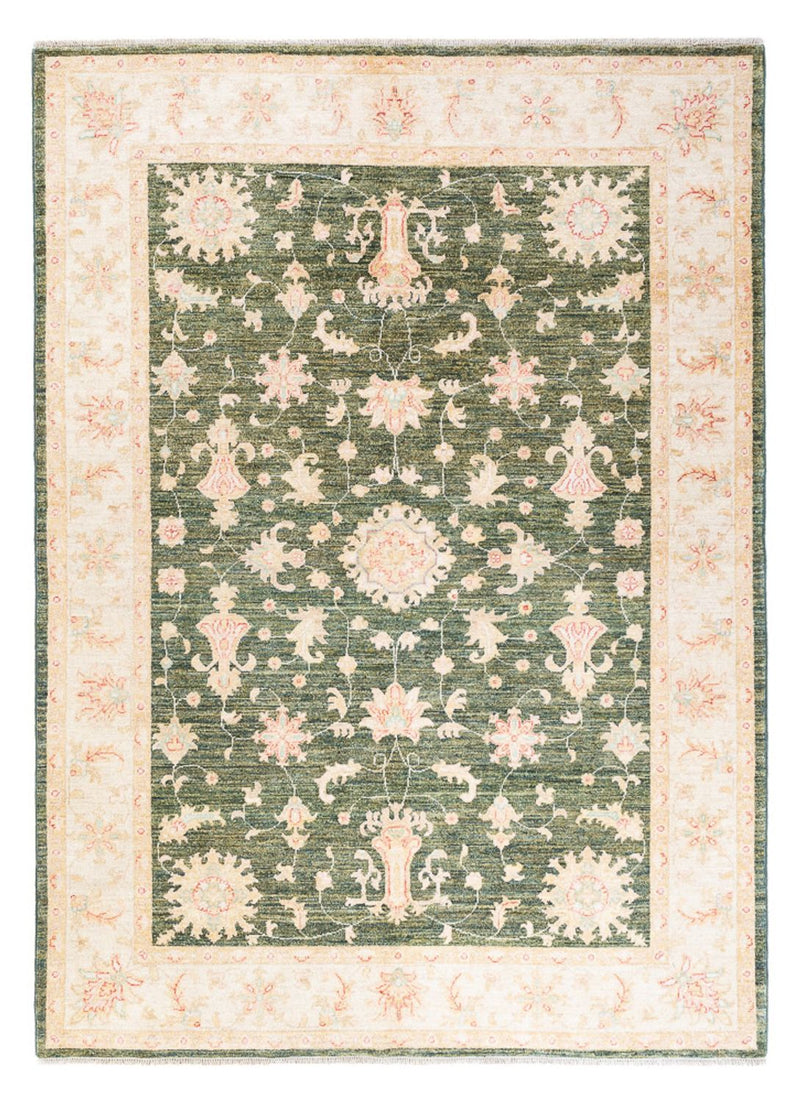 Ziegler Teppich - 240 x 170 cm - grün