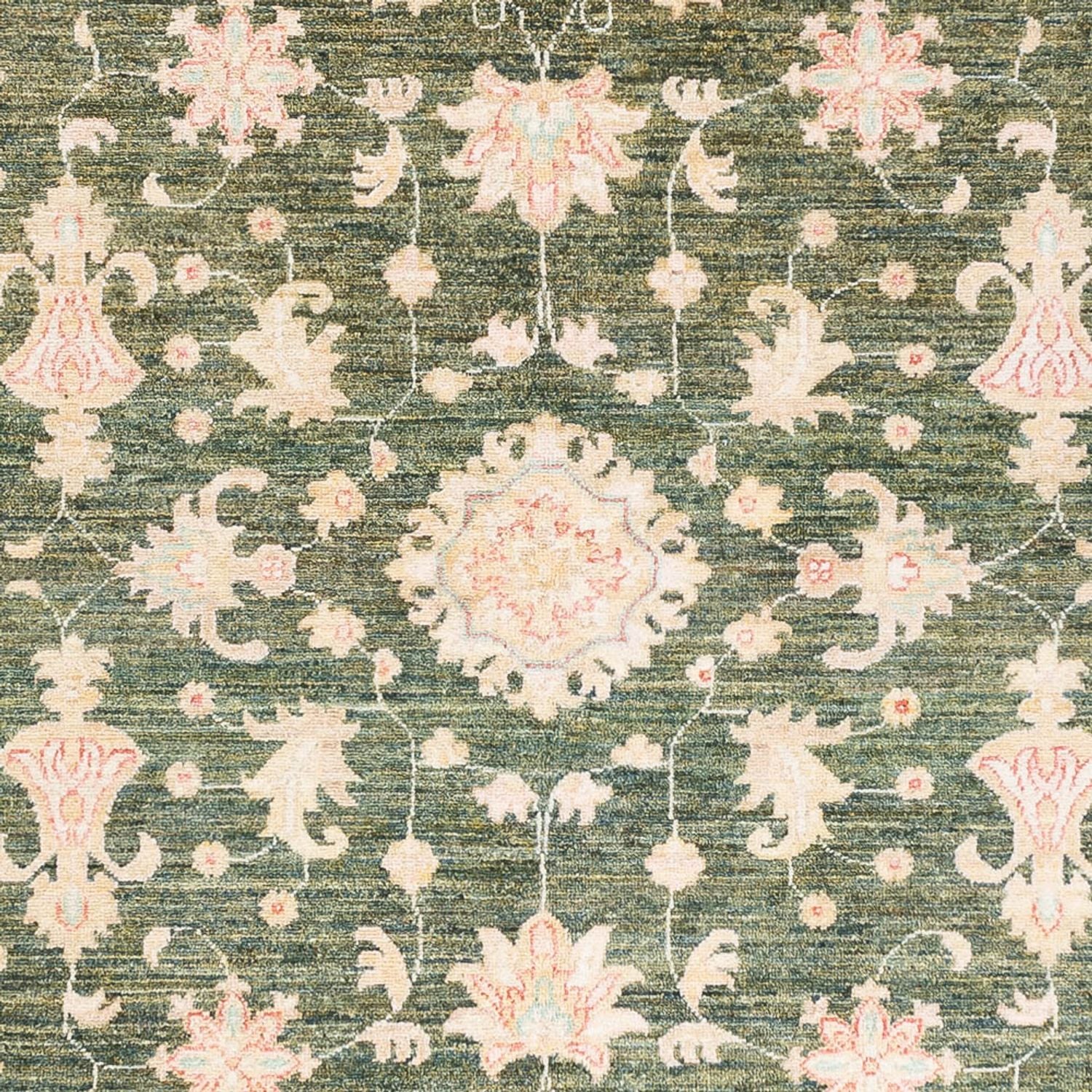 Ziegler Teppich - 240 x 170 cm - grün