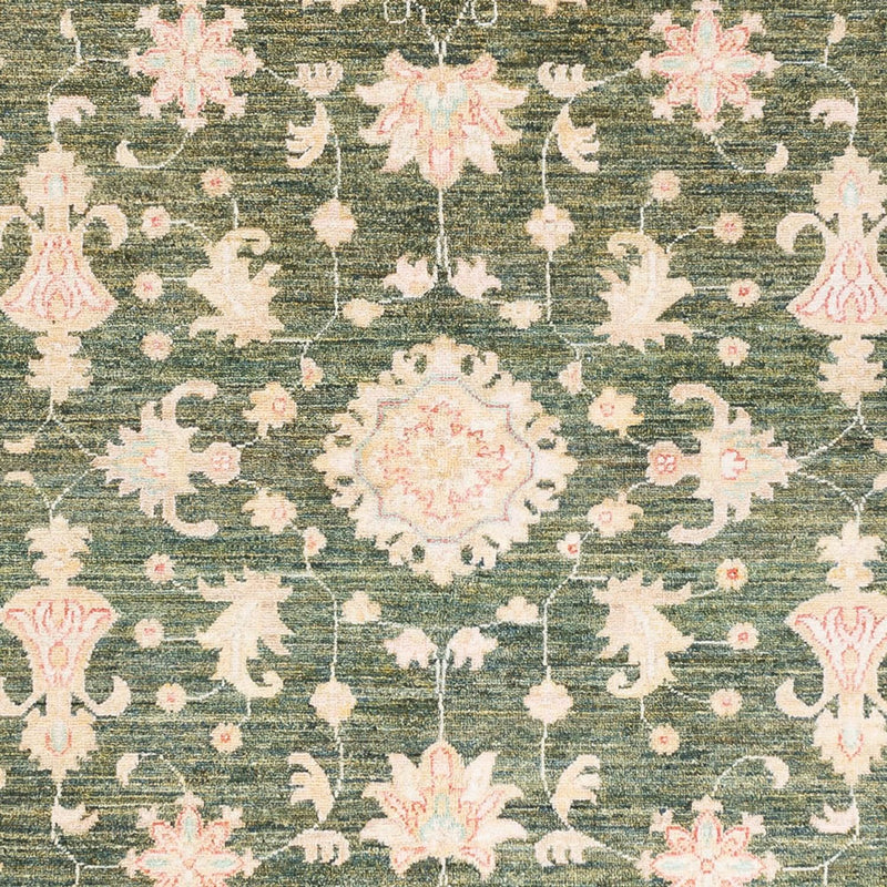 Ziegler Teppich - 240 x 170 cm - grün