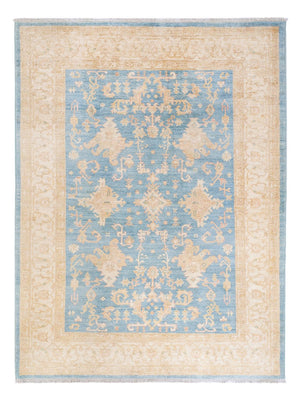 Ziegler Teppich - 240 x 178 cm - blau