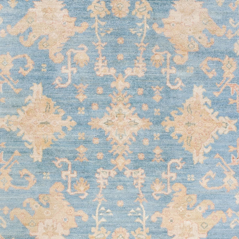 Ziegler Teppich - 240 x 178 cm - blau