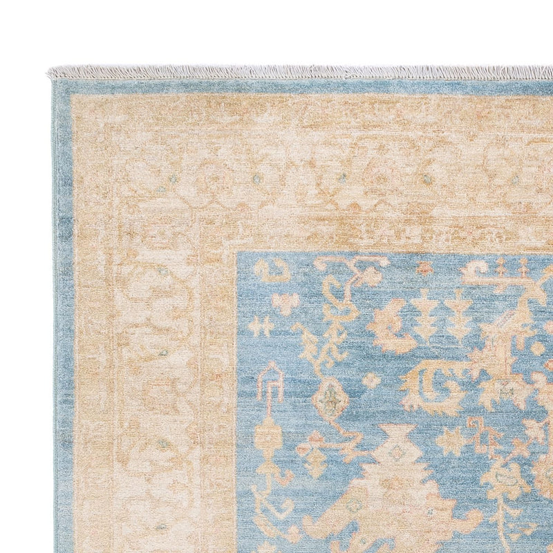 Ziegler Teppich - 240 x 178 cm - blau