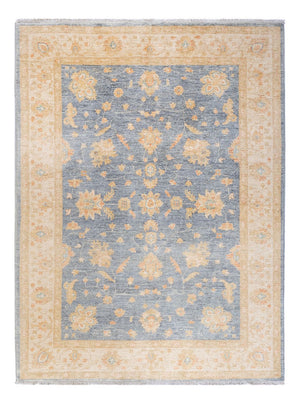 Ziegler Teppich - 236 x 173 cm - seeblau