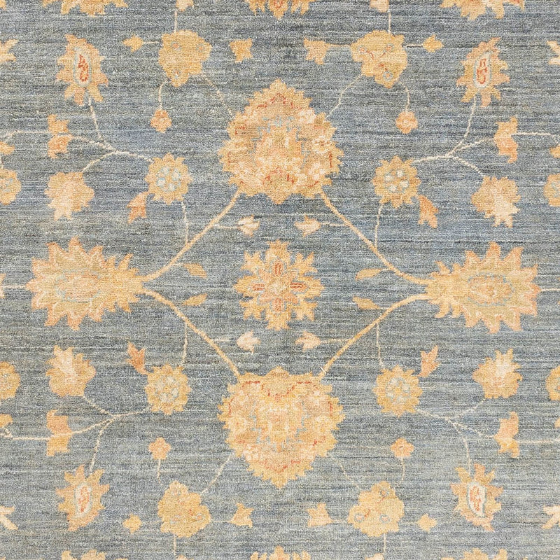 Ziegler Teppich - Ariana - 239 x 174 cm - seeblau