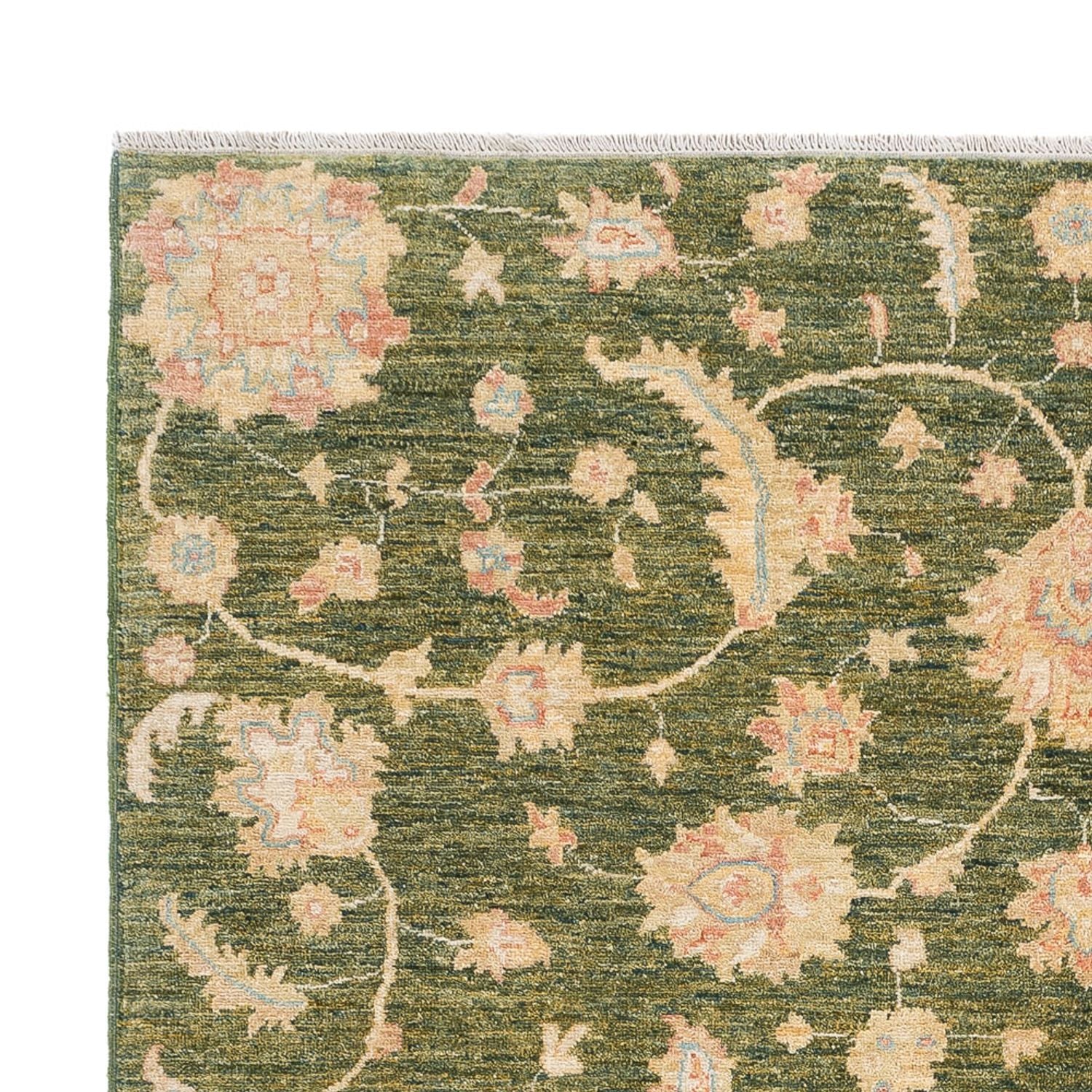 Ziegler Teppich - Ariana - 238 x 177 cm - olivgrün