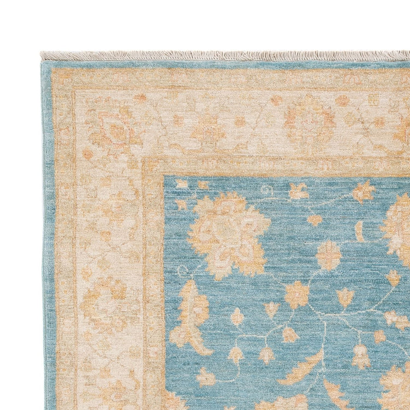 Ziegler Teppich - 243 x 173 cm - blau