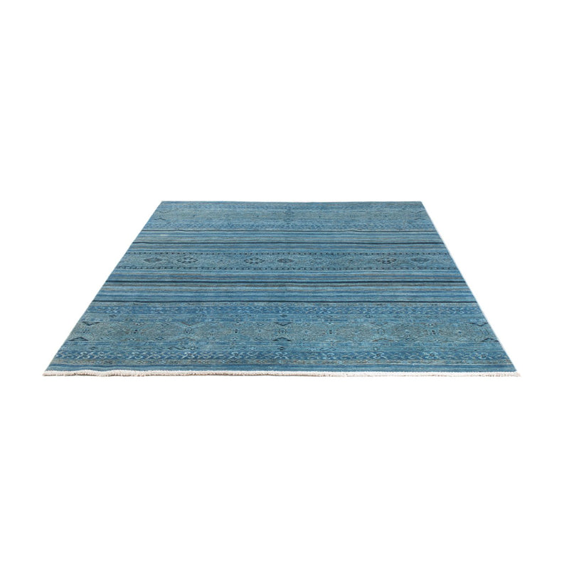 Ziegler Teppich - Modern - 241 x 170 cm - seeblau