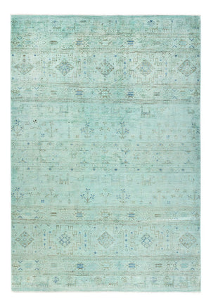 Ziegler Teppich - Modern - 237 x 164 cm - türkis