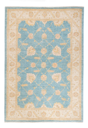Ziegler Teppich - 247 x 171 cm - hellblau