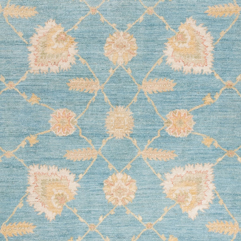 Ziegler Teppich - 247 x 171 cm - hellblau