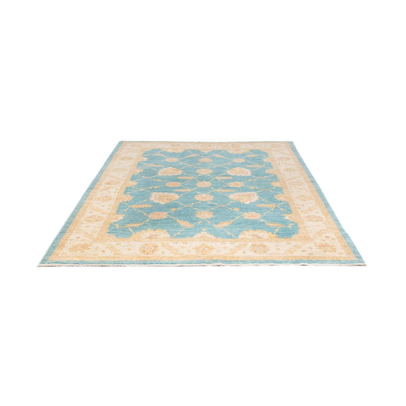 Ziegler Teppich - 247 x 171 cm - hellblau