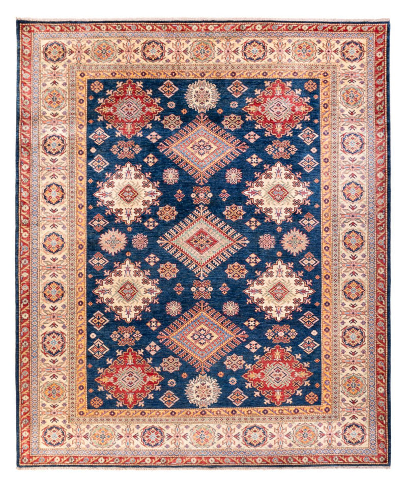Ziegler Teppich - Kazak - 301 x 246 cm - dunkelblau