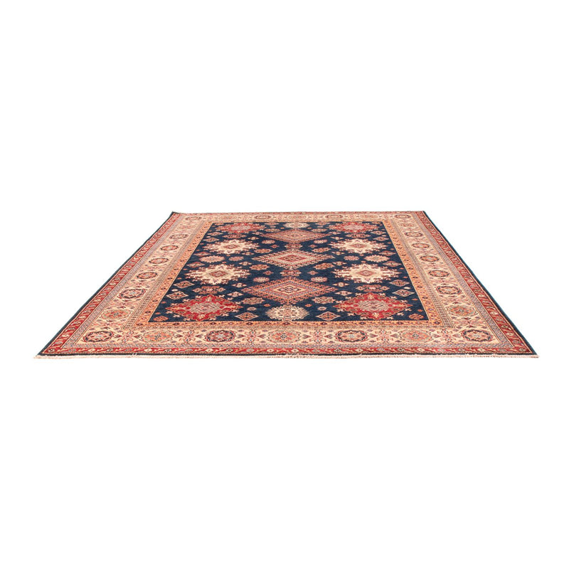 Ziegler Teppich - Kazak - 301 x 246 cm - dunkelblau