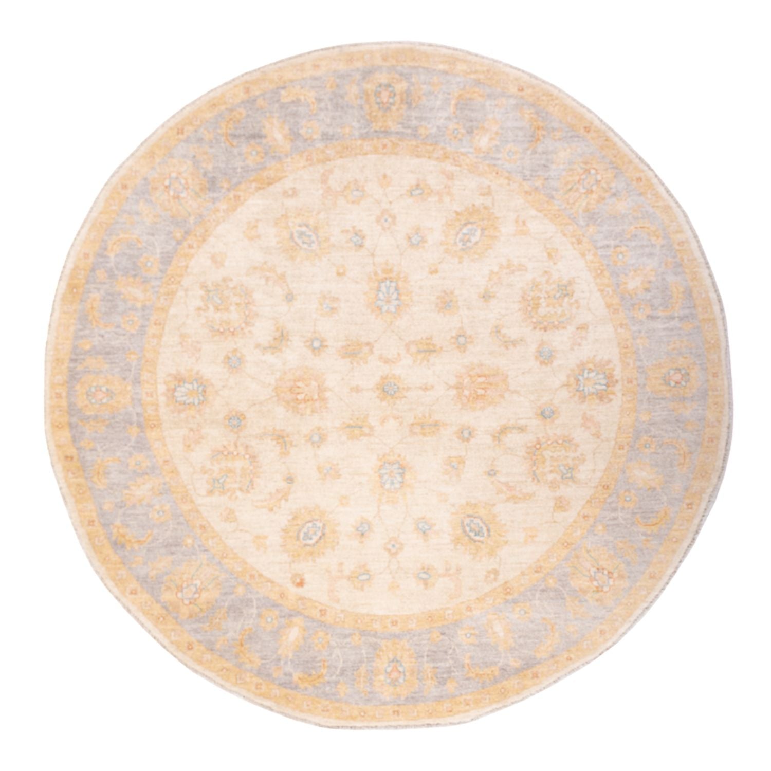 Ziegler Teppich rund  - 200 x 199 cm - beige