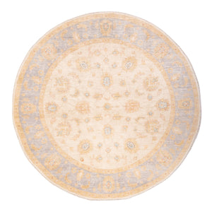 Ziegler Teppich rund  - 200 x 199 cm - beige
