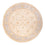Ziegler Teppich rund  - 200 x 199 cm - beige