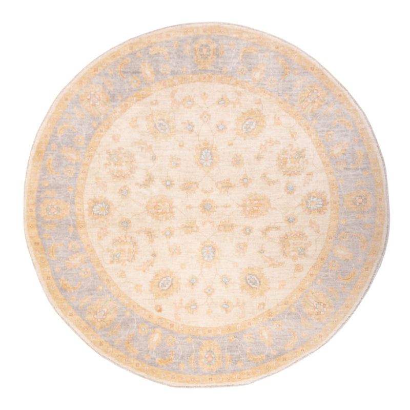 Ziegler Teppich rund  - 200 x 199 cm - beige
