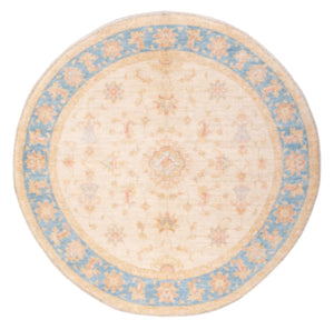Ziegler Teppich rund  - 147 x 145 cm - beige