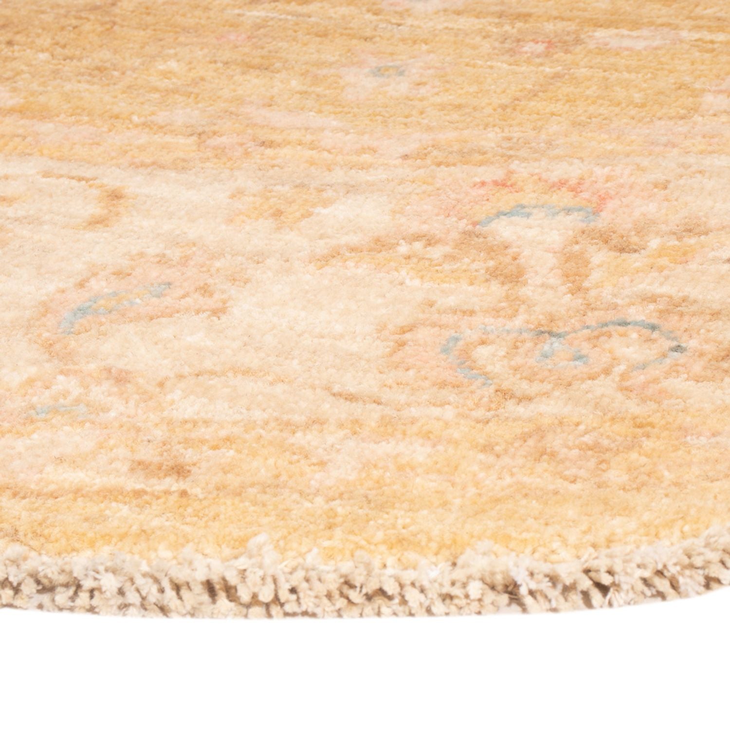 Ziegler Teppich rund  - 150 x 146 cm - hellbeige