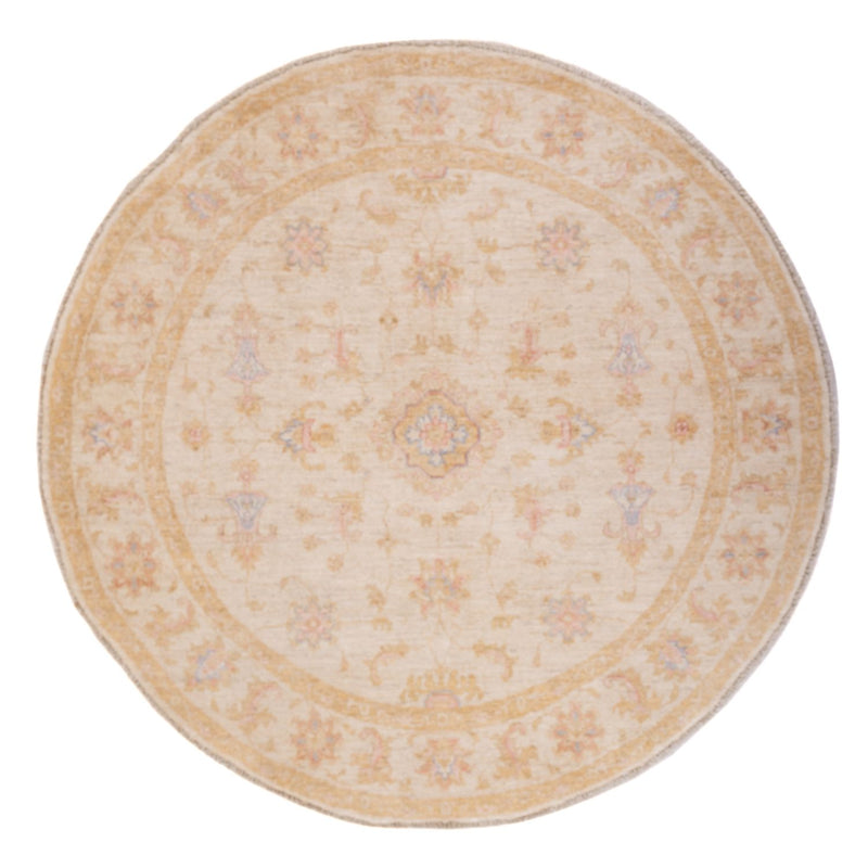 Ziegler Teppich rund  - 150 x 147 cm - beige