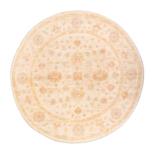 Ziegler Teppich rund  - 200 x 198 cm - beige