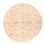 Ziegler Teppich rund  - 200 x 198 cm - beige