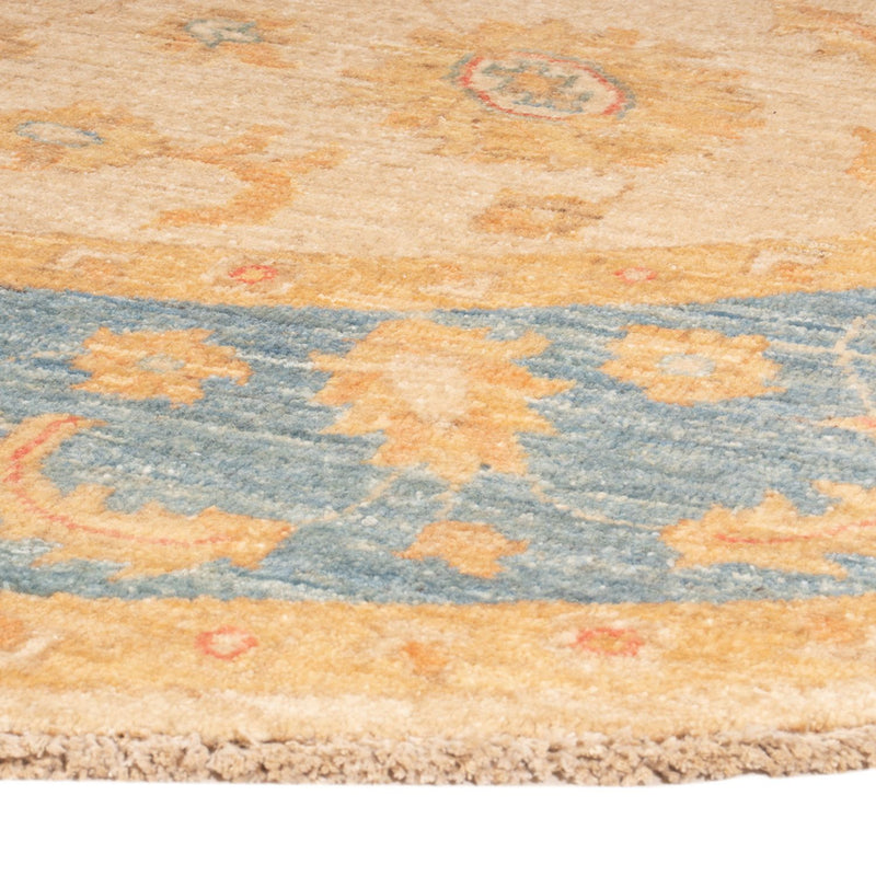Ziegler Teppich rund  - 199 x 194 cm - beige