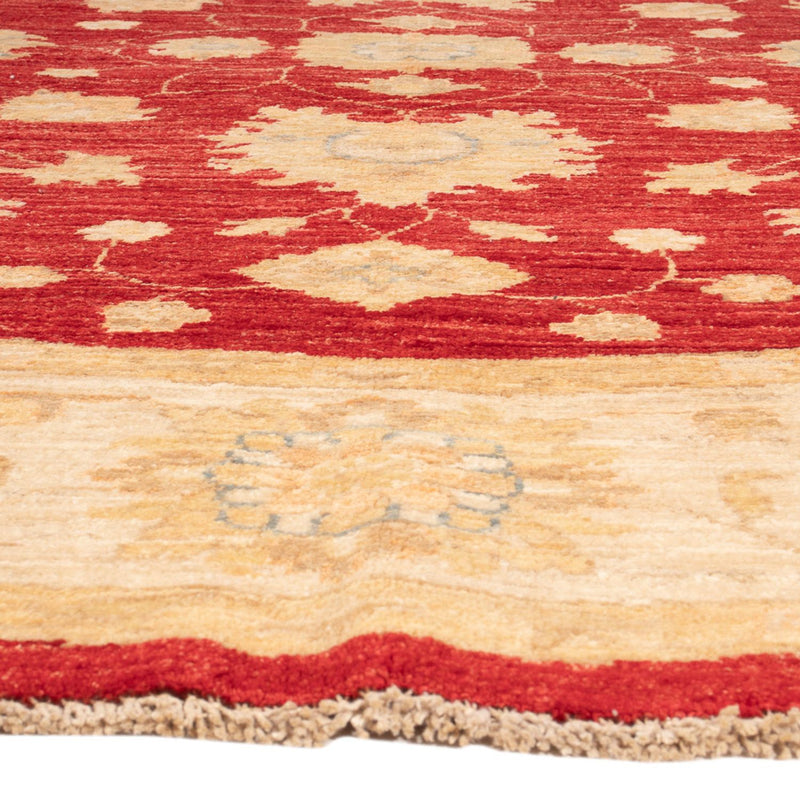 Ziegler Teppich rund  - 200 x 194 cm - rot