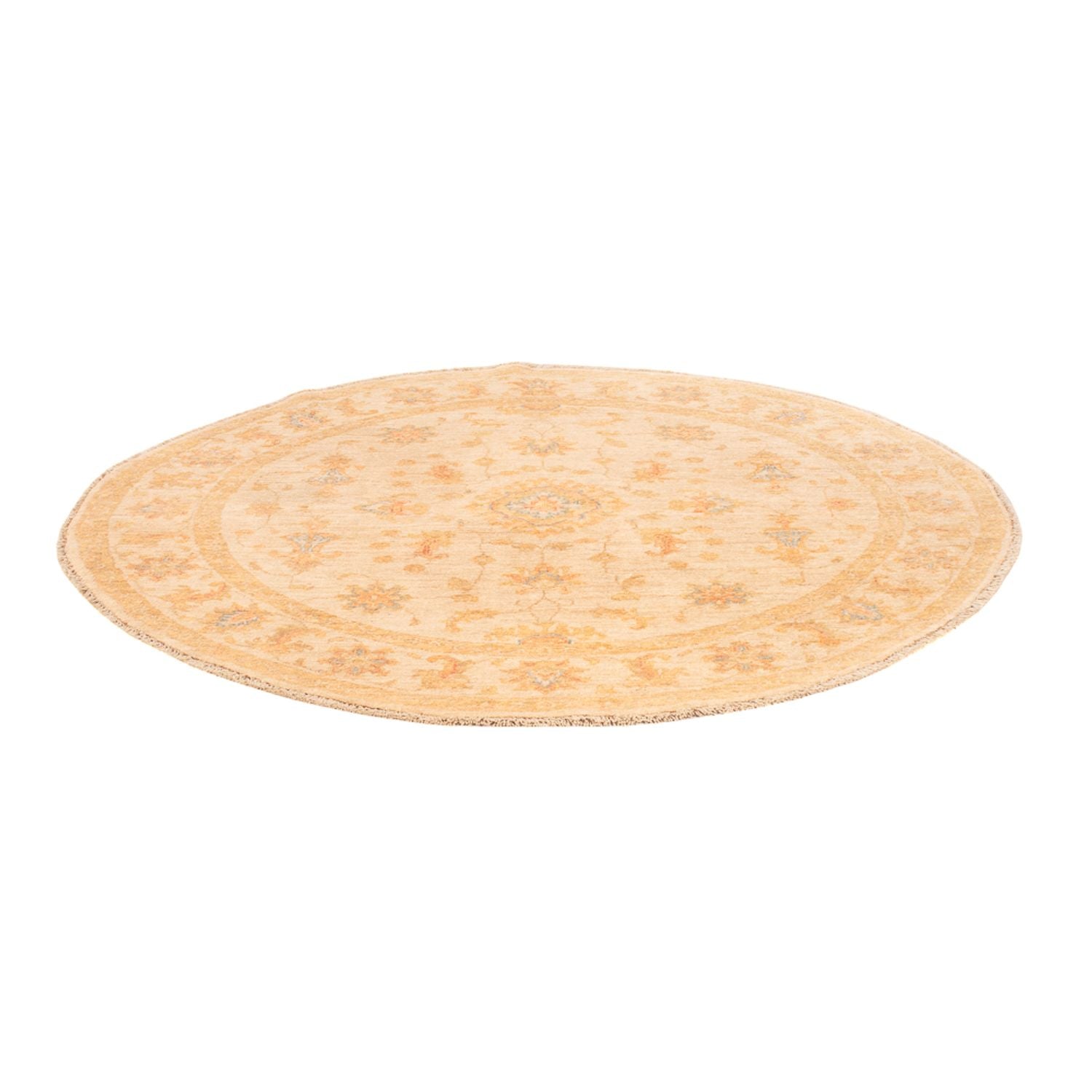 Ziegler Teppich rund  - 149 x 148 cm - beige