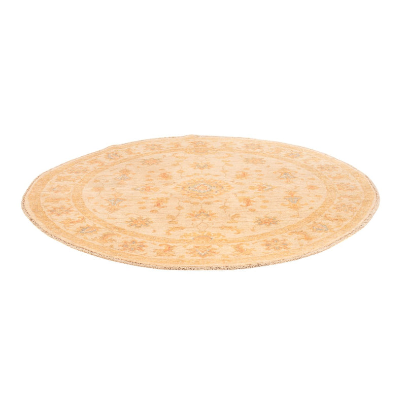 Ziegler Teppich rund  - 149 x 148 cm - beige
