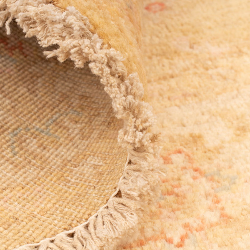 Ziegler Teppich rund  - 95 x 98 cm - beige