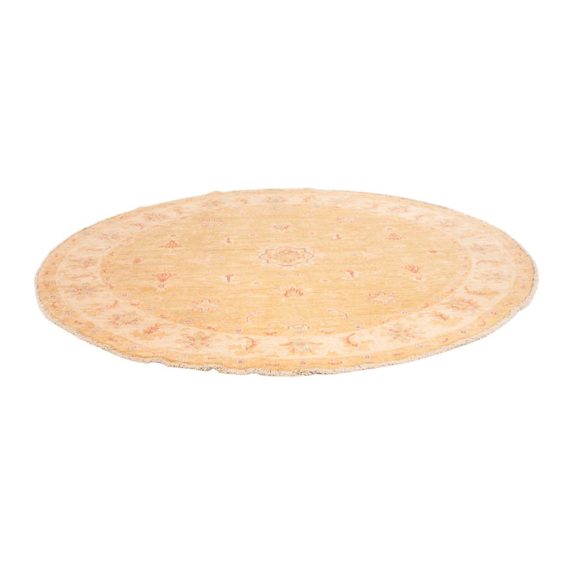 Ziegler Teppich rund  - 196 x 197 cm - beige