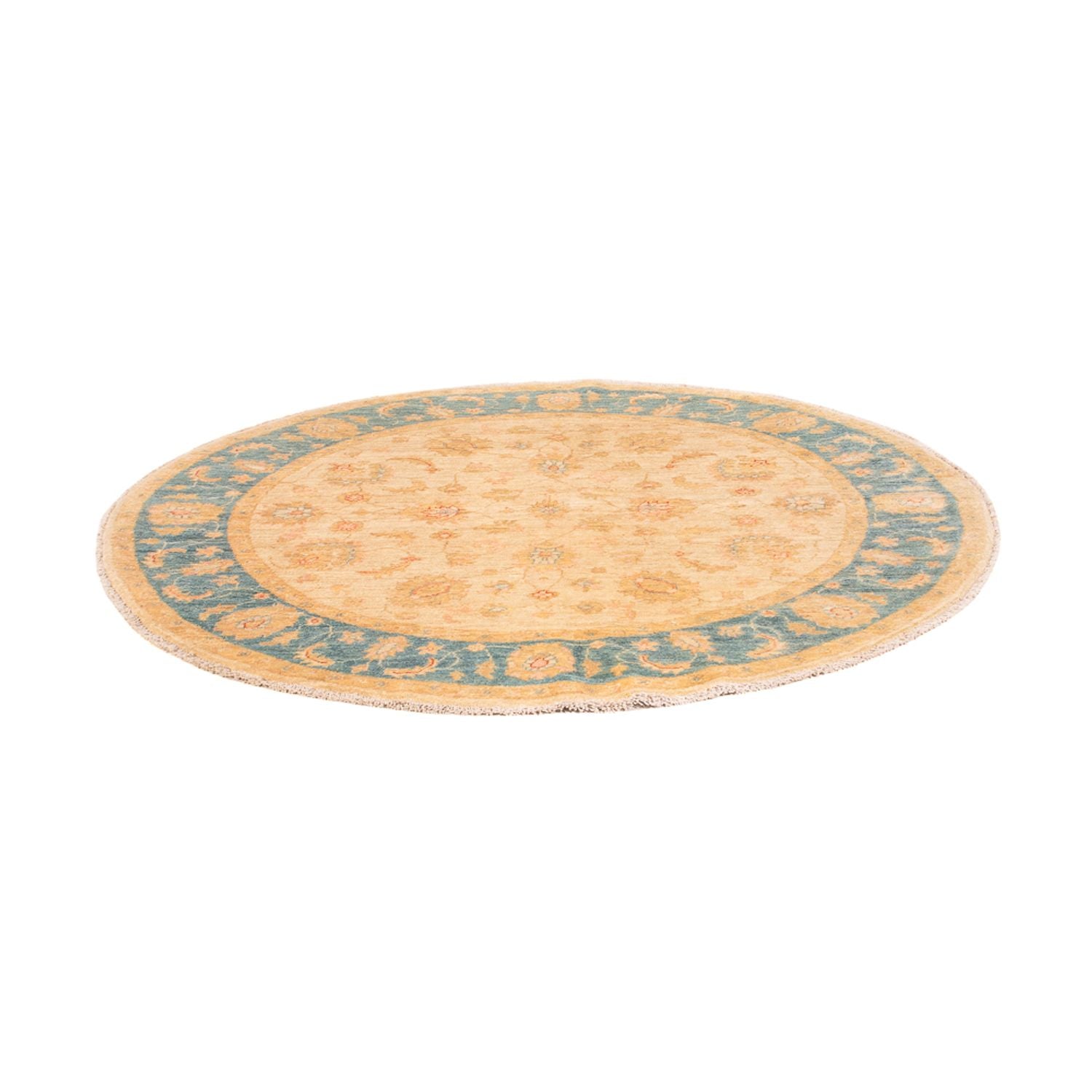 Ziegler Teppich rund  - 147 x 143 cm - beige