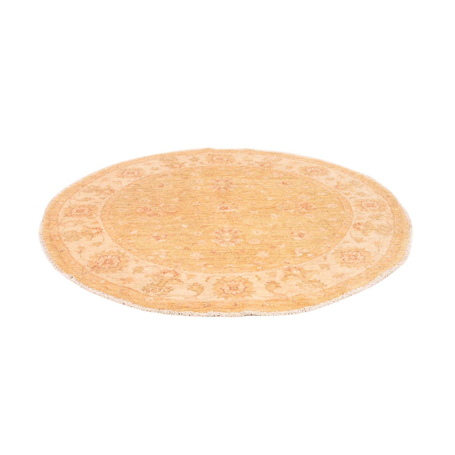 Ziegler Teppich rund  - 148 x 147 cm - hellbeige