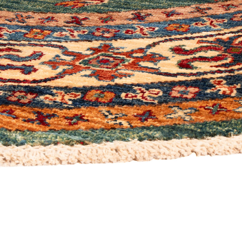 Ziegler Teppich - Kazak rund  - 151 x 147 cm - grün