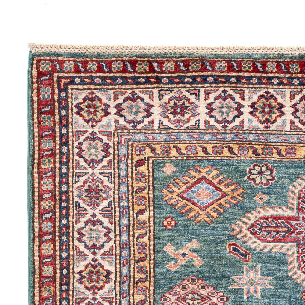 Ziegler Teppich - Kazak - Royal - 182 x 117 cm - grün