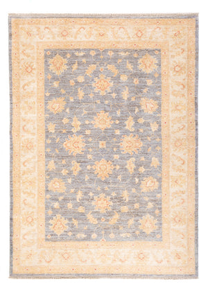 Ziegler Teppich - 177 x 129 cm - seeblau