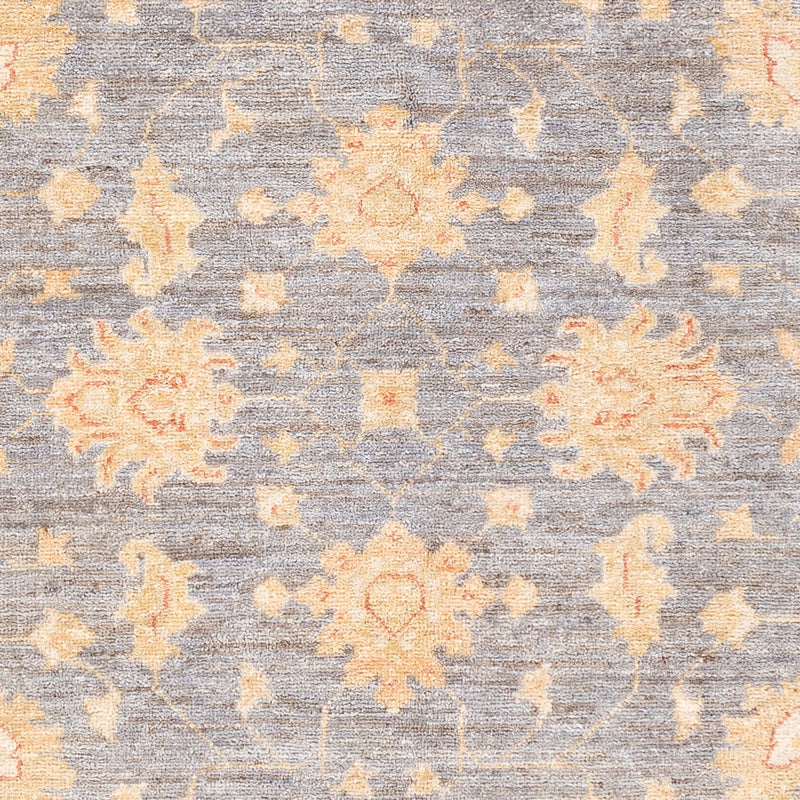 Ziegler Teppich - 177 x 129 cm - seeblau