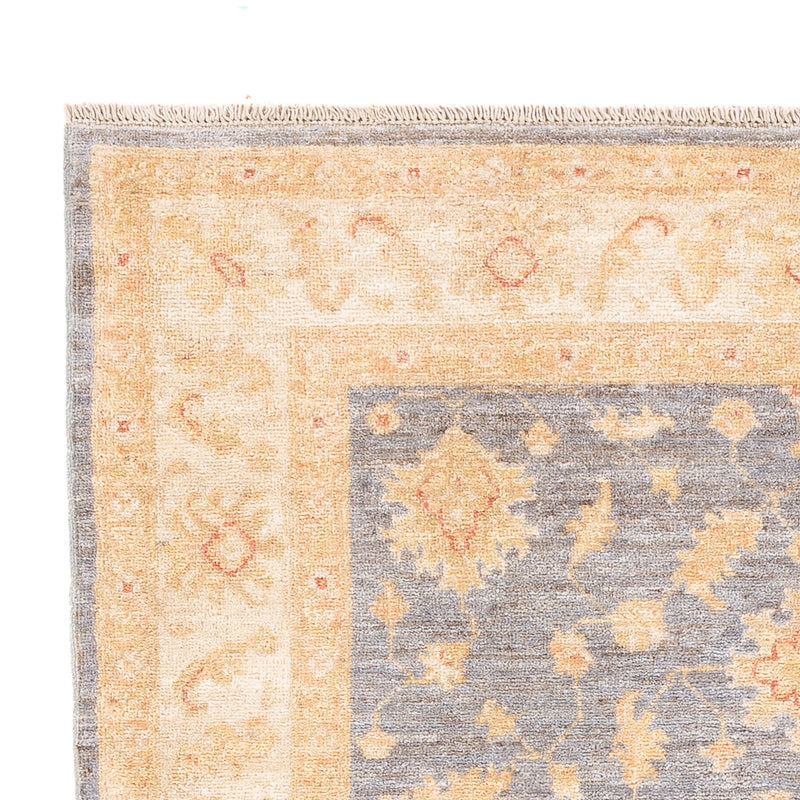 Ziegler Teppich - 177 x 129 cm - seeblau