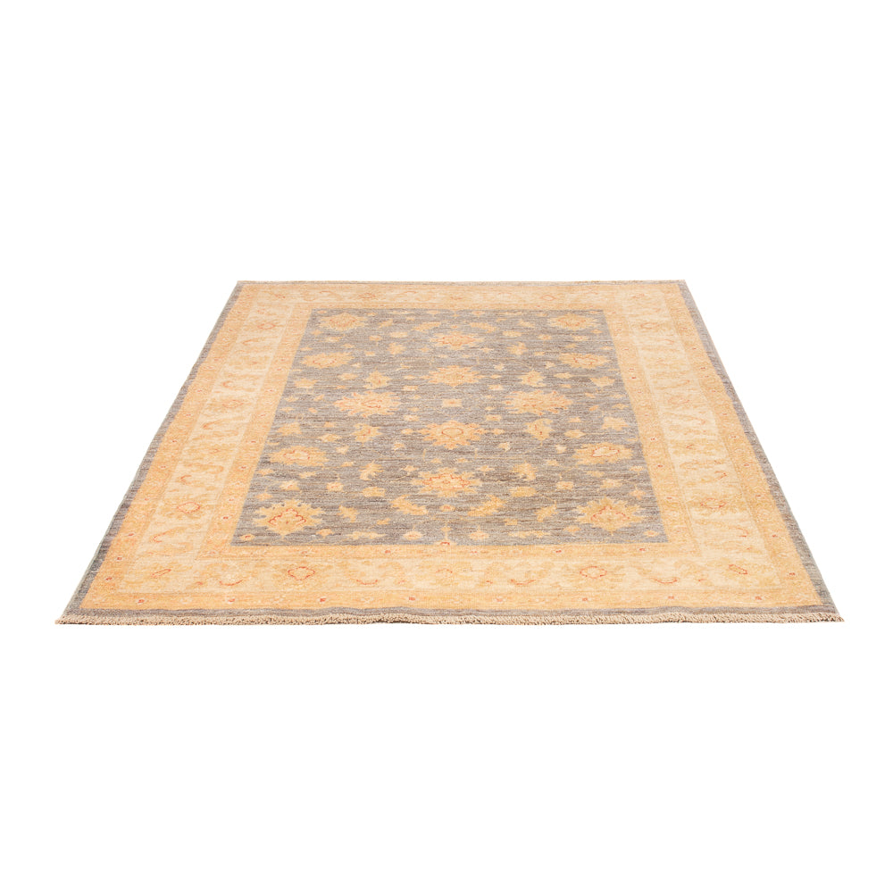 Ziegler Teppich - 177 x 129 cm - seeblau
