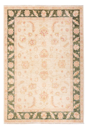 Ziegler Teppich - 182 x 125 cm - naturweiß