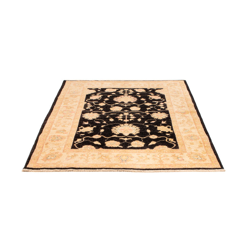 Ziegler Teppich - 178 x 124 cm - schwarz