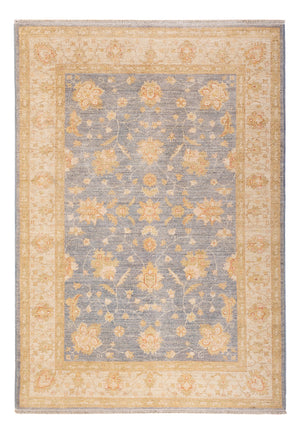 Ziegler Teppich - 178 x 123 cm - seeblau