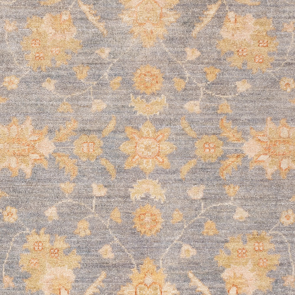 Ziegler Teppich - 178 x 123 cm - seeblau